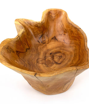 Organic Root Teak Bowl