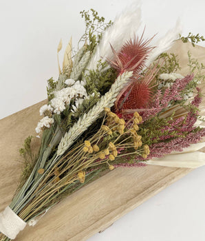 Preserved Dusty Rose Wildflower Bouquet