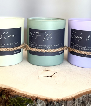 "At Home" Candle Bundle Trio - "Welcome Home", "WFH", and "Unplug & Unwind"

3 candle bundle 