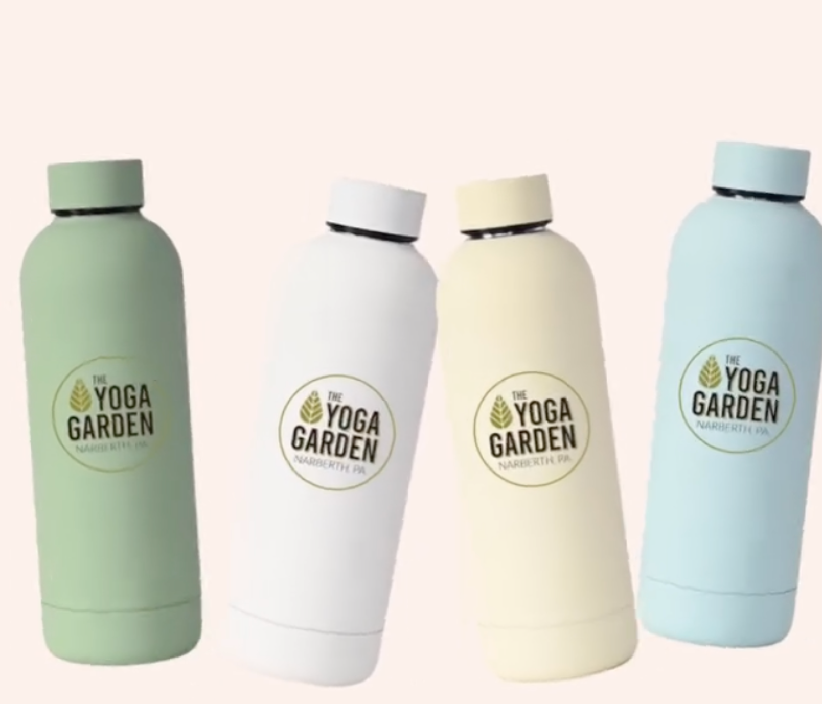 Hydration bottle private label for The Yoga Garden