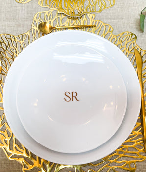 Gold Coral Placemat | Set of 4