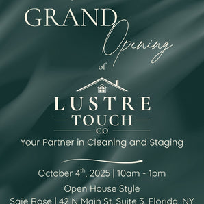 Lustre Touch Co. Grand Opening - October 4th