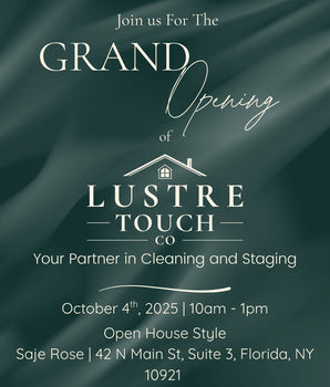 Lustre Touch Co. Grand Opening - October 4th