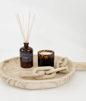 Paulownia Wood Tray Set