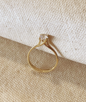 Reina Solitaire Ring | Saje Rose | Warwick NY