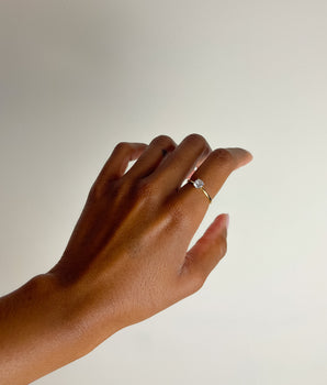 Reina Solitaire Ring | Saje Rose | Warwick NY | Hudson Valley NY 