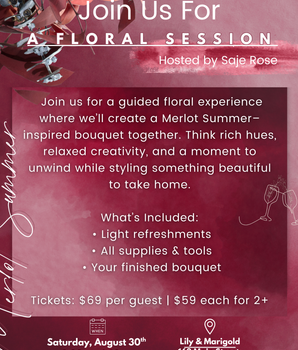 Merlot Summer: A Floral Session