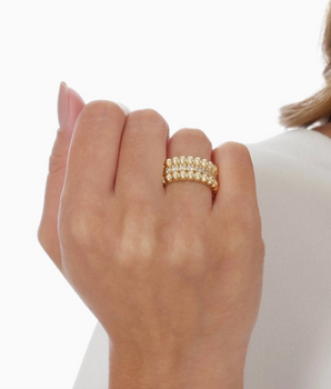 Deon Beaded Ring
