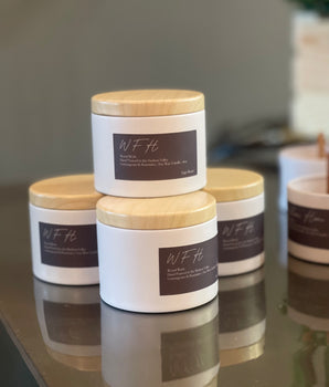 Saje Rose Hand Poured 4 oz Candles Made With Soy Wax and Essential Oils 