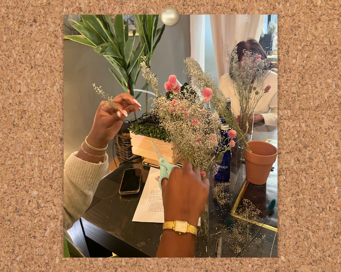 Saje Rose | Sip & Stems Workshop in Florida NY
