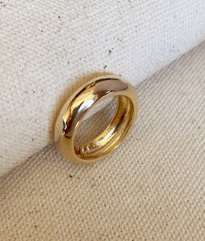 Chunky Rounded Band Ring