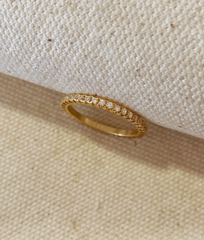 Zola Eternity Ring | Saje Rose | The Jewel Edit