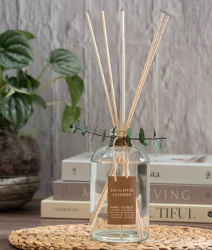 Eucalyptus Lavender Botanical Tie Reed Diffuser