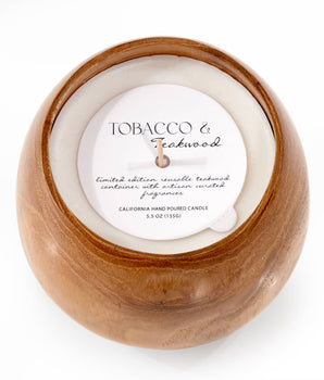 Tobacco & Teakwood Candle