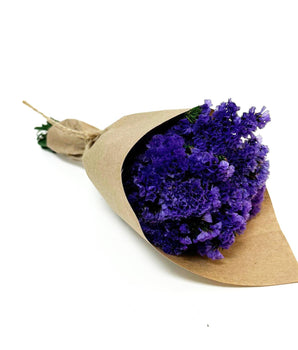 Preserved Mini Purple Statice Flower Bundle