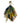Decorative arrangement with peacock feathers and greenery on a white background