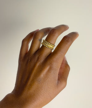 Deon Beaded Ring