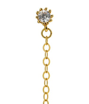 Jade Earring Chain - Saje Rose®