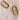 Saje Rose® Serenity Hoops - 14K gold filled - Tarnish Resistant | Available to order on shopsajerose.com